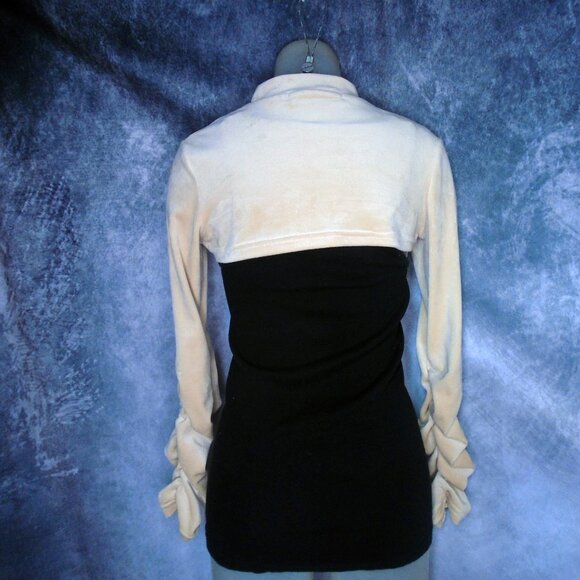 Shrug Top SOFTEST Velour! Long fun Sleeves, Cozy Warm Chic - Picture 3 of 9